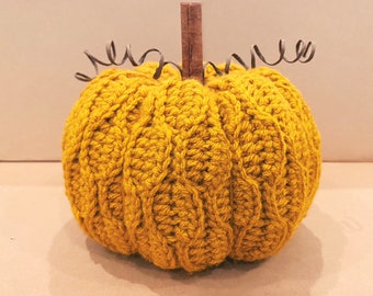 Pumpkin Home Decor Crochet Pattern (INSTANT DOWNLOAD!)