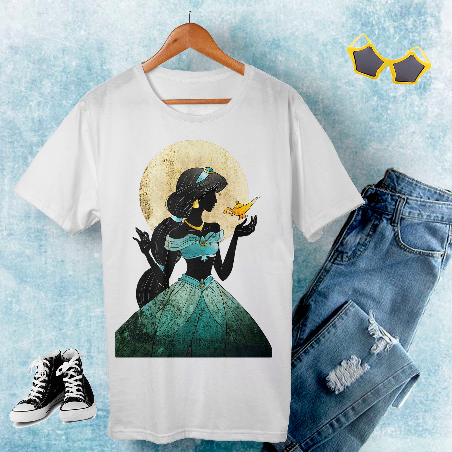 Camiseta camiseta de Disney camiseta de Disney Princess Etsy