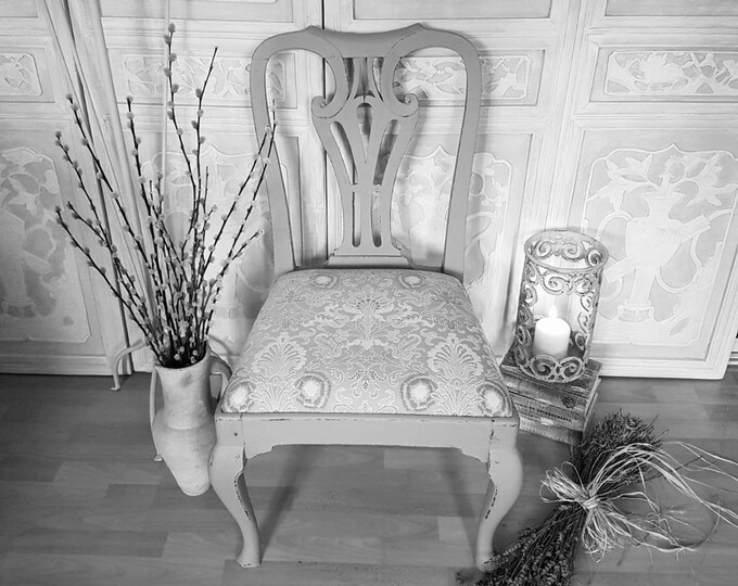 Hand Painted Antique Chair Etsy