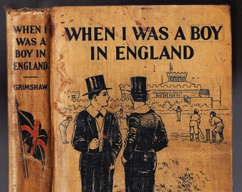 Als ich ein Junge in England war von Ivan G. Grimshaw, Erstausgabe 1931
