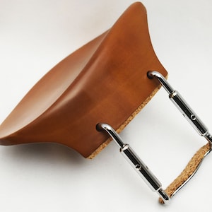 Extra High (35mm) Handmade Brandt Violin Chinrest in Himalayan Boxwood by Figaro Importers