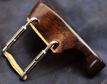 Handmade Vermeer Violin Chinrest in Indian Rosewood by Figaro Importers