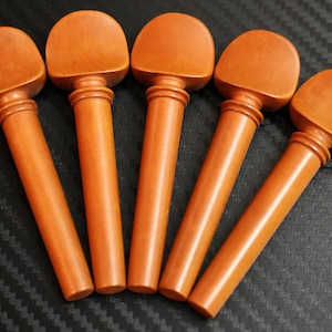 Handmade Swiss Style Viola Peg Set in Himalayan Boxwood