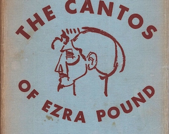 The Cantos of Ezra Pound 1948 [hardcover] Very Good Condition!