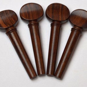 Handmade French Style Viola Peg Set in Rosewood