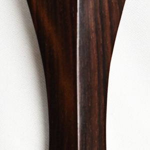 Handmade Deluxe Violin Parts Set in Indian Rosewood decorated with Ceylonese Ebony image 2