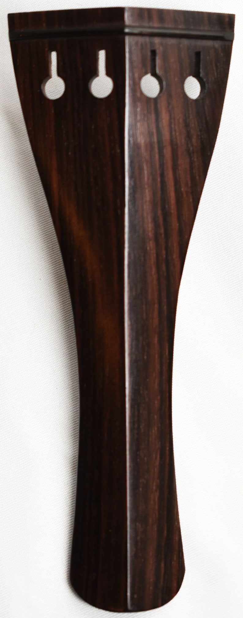 Handmade Deluxe Violin Parts Set in Indian Rosewood decorated with Ceylonese Ebony image 2