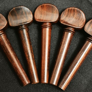 Handmade Swiss Style Viola Peg Set in Rosewood