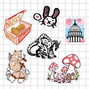 Original/Print Designs | Sticker Collection