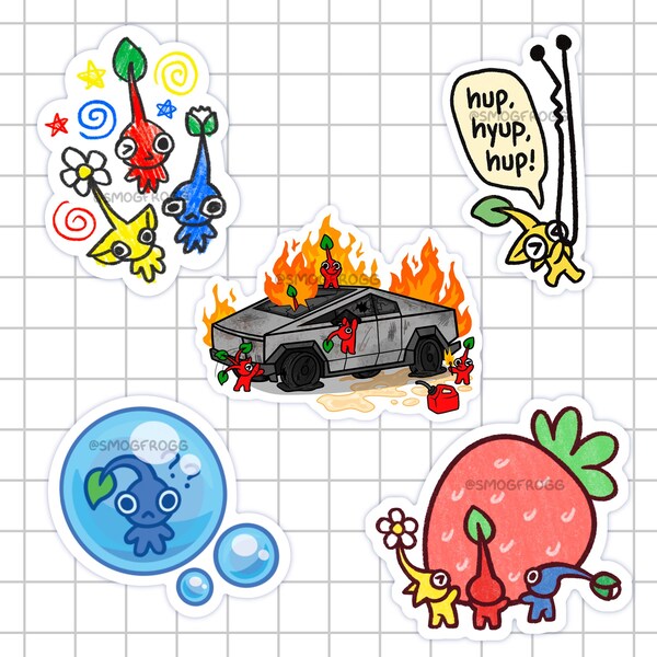 PLANTMEN | Kolekcja naklejek