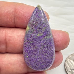 Natural Atlantisite Stichtite  Pendant Gemstone, Purple Stichtite Cabochon, Natural Stichtite  loose   Stichtite for Pendant Jewelry making