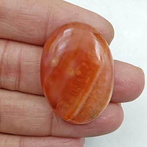 Natural Carnelian oval shape Loose gemstone Jewelry Making Cabochons