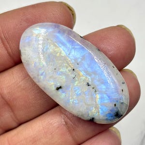 moonstone cabochon,  moonstone loose, moonstone oval, rainbow moonstone, blue flashy moonstone, oval moonstone, moonstone gemstone