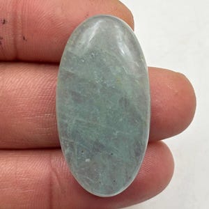 Aquamarine, Natural Aquamarine Gemstone 45.0 Carat Smooth Aquamarine cabochon Pendent Size Loose Gemstone Aquamarine