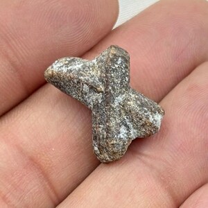 Natural Staurolite stone from Russia,   Fairy Cross stone, Healing Crystal, Staurolite Cross