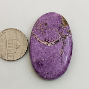 Natural Stichtite in Serpentine Cabochon, Purple Stichtite gemstone, Loose Stichtite cabs With Serpentine