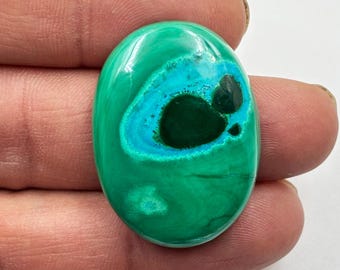 Natural Chrysocolla Malachite designer cabochon gemstone, Chrysocolla Cabochon, Malachite Cabohcon lot