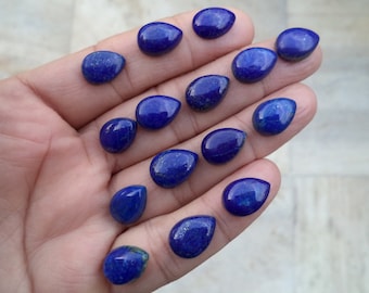 Lapis Lazuli 10x14 mm Birne, Lapis Lazuli kalibriert, Lapis Lazuli lose, Lapis Lapis Stein, Lapis Lapis Edelstein 10x14 mm Birne