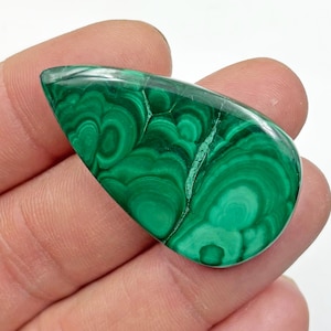 Malachite Cabochon, Natural Malachite, Green Malachite  Loose Gemstone Malachite, Hand Polished Malachite jewelry making stone