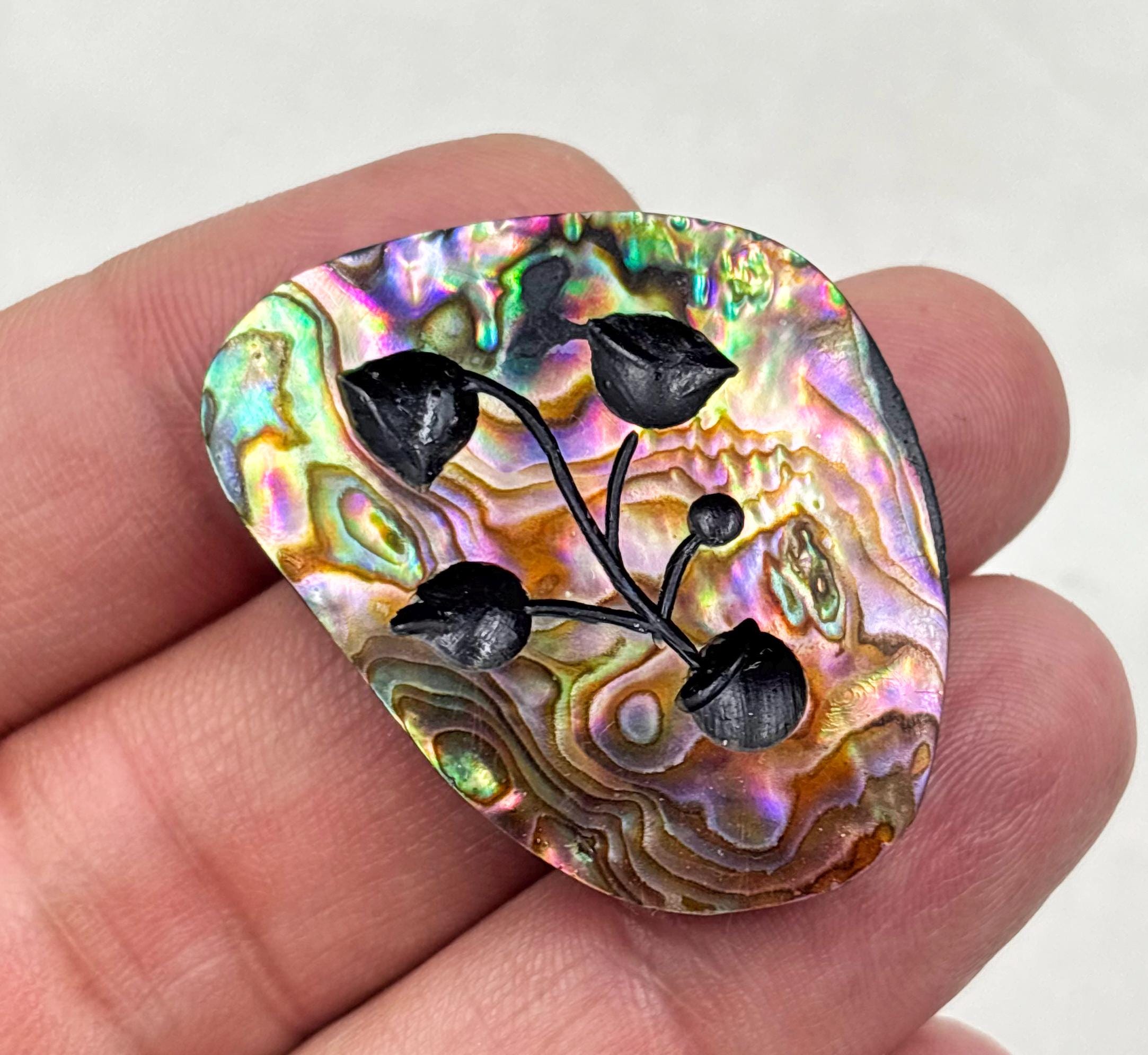 Abalone Shell, Natural Abalone Shell Gemstone for Making Jewelry ...