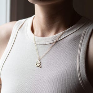 真鍮製 Vi ギア ネック タトゥー アーケイン リーグ オブ レジェンド ネックレス