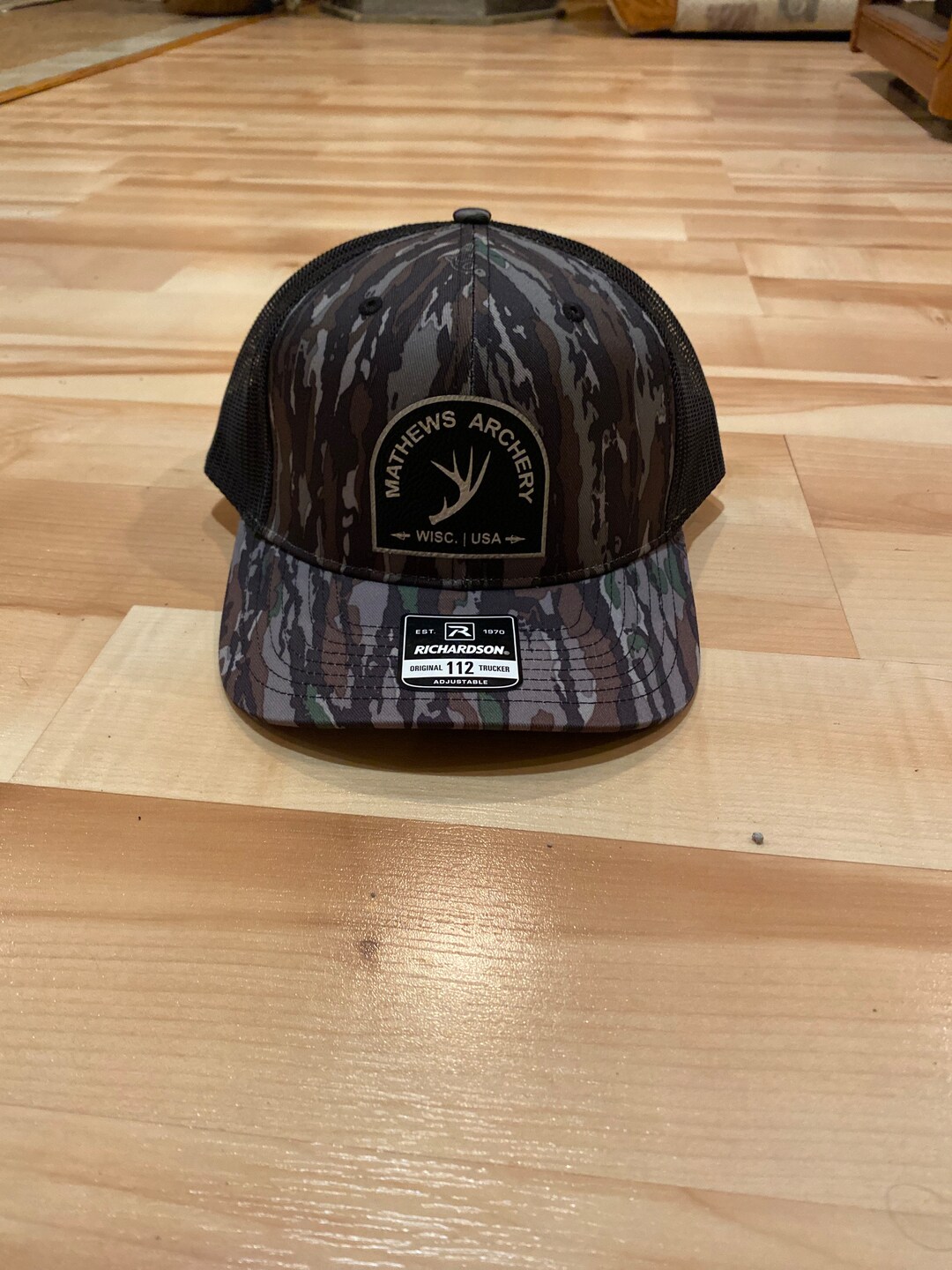 Mathews Archery Camo Trucker Hat Etsy