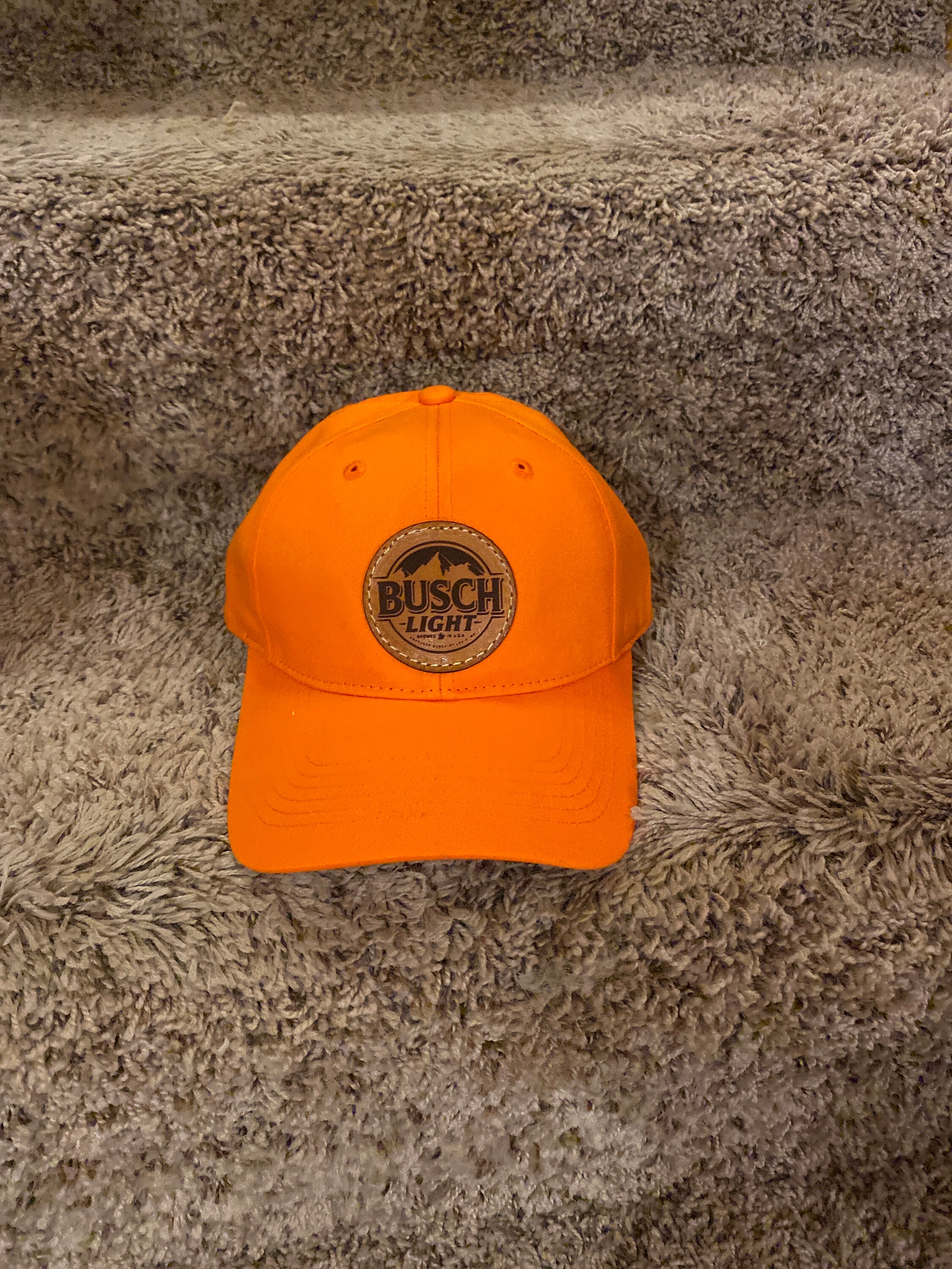 Busch Light Hunter Orange Trucker Hat Etsy
