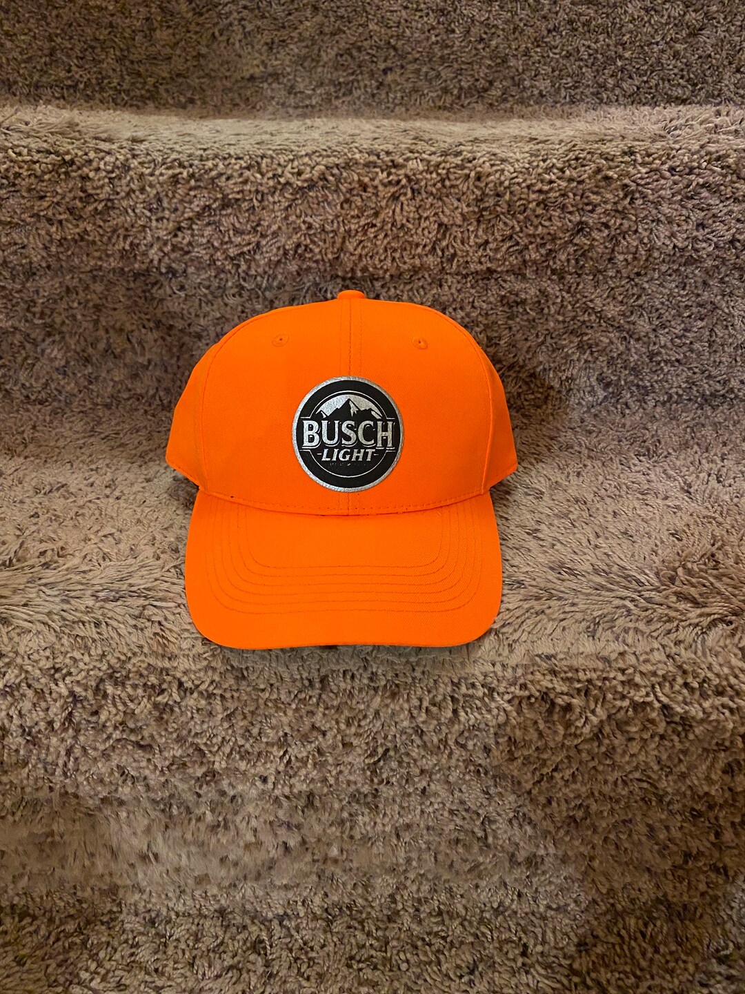 Busch Light Hunter Orange Trucker Hat Etsy