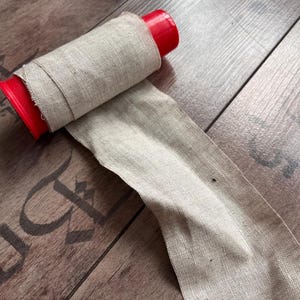Nastro di lino con bordo grezzo, nastro per bouquet strappato a mano, 100% lino naturale, 1/2" 1" 2" nastro arioso per inviti di nozze, fiori per confezioni regalo