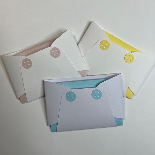 Diaper Gift Card Holder, Baby Shower Gift Card Favors