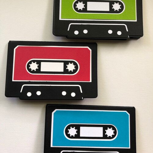Cassette Tape Gift Card Holder 1980s 80s Mixed Tape Box Etsy