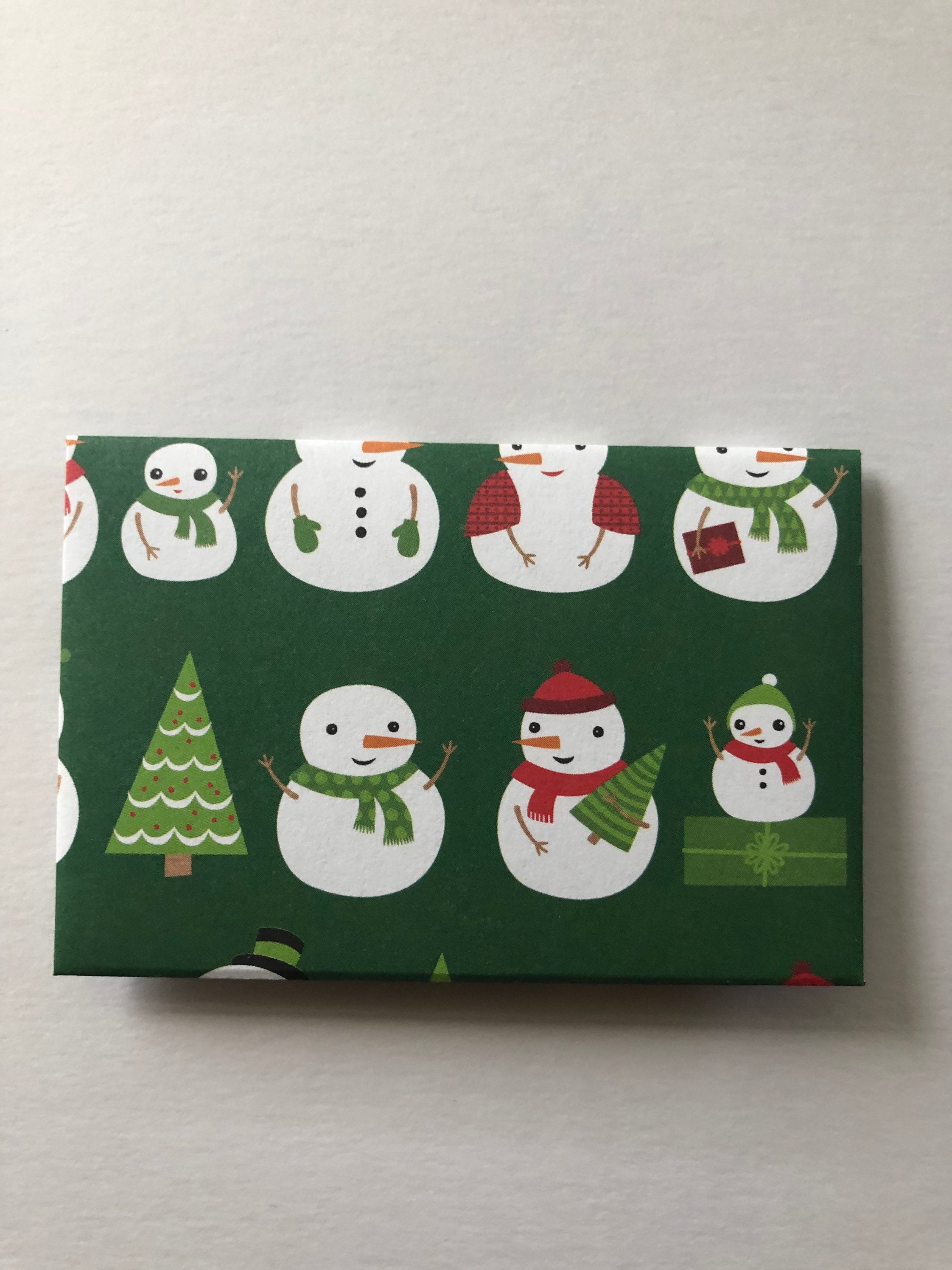 snowman-gift-card-holder-december-birthday-gift-card-etsy