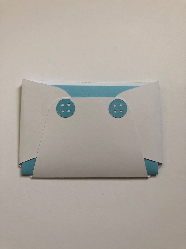 Diaper Gift Card Holder Baby Shower Gift Card Favors Etsy