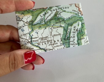 United States Map Gift Card Holder, Grography Lover Gift Card Envelope, Birthday Money Holder, Gift Card Wrapping