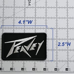 Metallic Peavey Patch