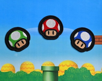 Mario Mushroom Patches