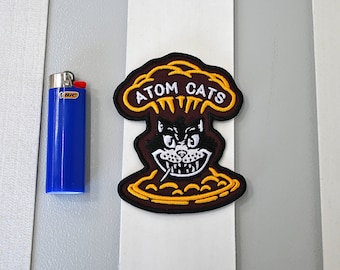 Atom Cats 3D Embroidered Patch