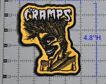 The Cramps Embroidered Patch