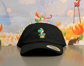 Yoshi Embroidered Dad Hat