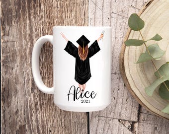 Personalized Graduation Mug Class Of 2020 Mug Graduation Gift For Girl Custom Senior Graduation Gift College Graduation High School Graduate