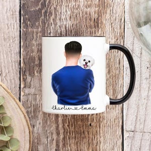 Maltese Lover Mug Maltese Gifts Maltese Dad Gift Maltese Mug Dog Dad Mug  Custom Pet Mug Maltese Parent Gift Mom Dog Gifts Maltese Owner