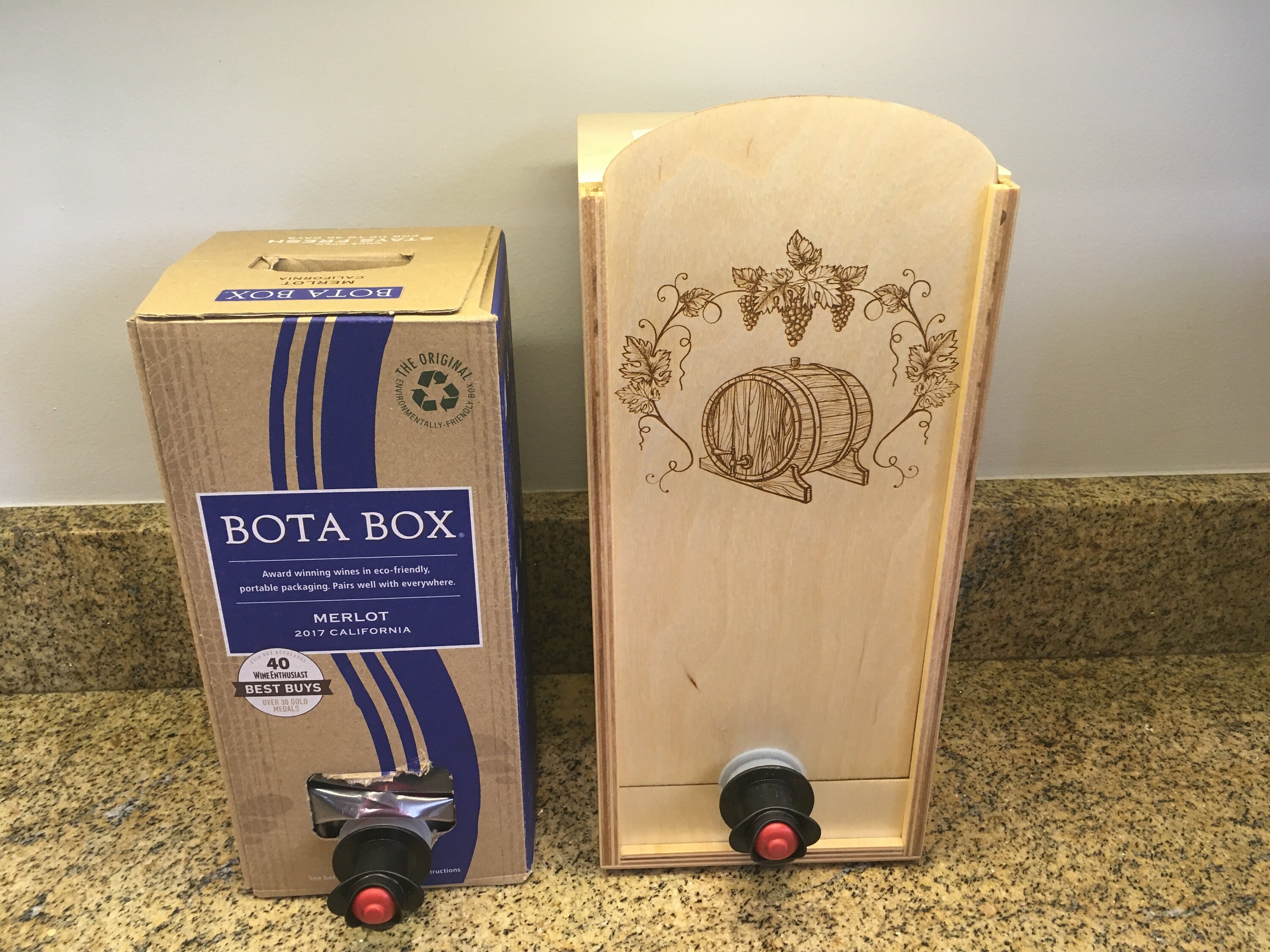 Wine best sale box 3l