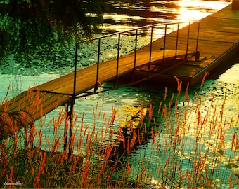 Spirit Lake Bridge, Bridge over water, lake bridge, lake, peaceful walk