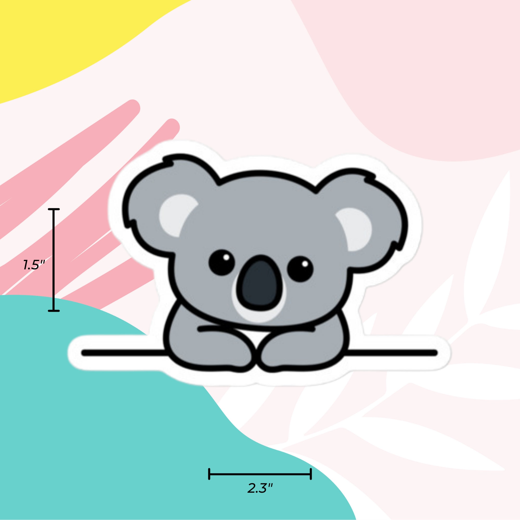 Kawaii Stitch Sticker Koala Cartoon Stickers Laptop Stickers
