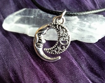 Ensemble collier et boucles d'oreilles pendantes Astro Charmed