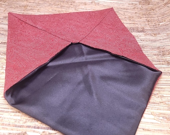 Hand stitched patch case for Rakusu, Okesa or Sutra cover