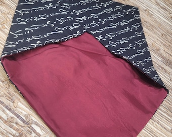 Hand stitched patch case for Rakusu, Okesa or Sutra cover