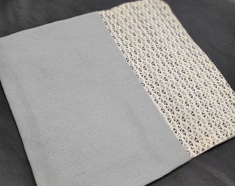 Hand stitched Linen/Silk case for Rakusu or small Sutra cover (non-traditional)