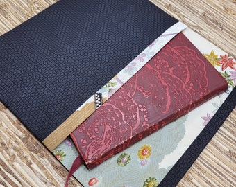 Hand stitched case for Writing, Rakusu or small Sutra cover (non-traditional)