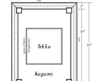 Zagu Buddhist Nyoho-e Bowing Cloth